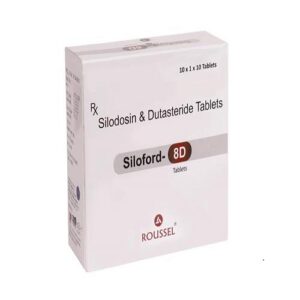 DUTASTERIDE 0.5 MG + SILODOSIN 8 MG ( Siloford 8D Tablets )
