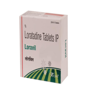 LORATADINE 10 MG ( Loravil Tablets )