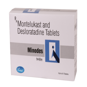 MONTELUKAST 10 MG + DESLORATADINE 5 MG ( Minodes Tablets )