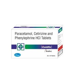 PARACETAMOL 500 MG + CETIRIZINE DIHYDROCHLORIDE 5 MG + PHENYLEPHRINE HCL 10 MG