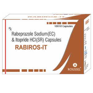 RABEPRAZOLE 20 MG + ITOPRIDE 150 MG ( Rabiros IT Capsules)