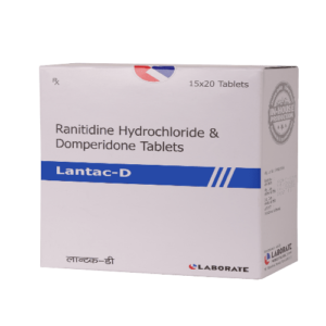 RANITIDINE 150 MG + DOMPERIDONE 10 MG ( Lantac D Tablets )