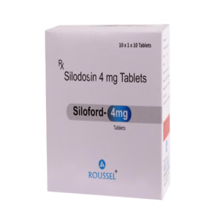 SILODOSIN 4 MG ( Siloford 4 Tablets )