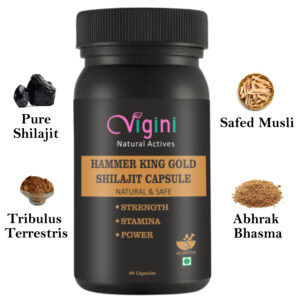 product-grid-gallery-item Vigini Hammer King Gold Shilajit Capsule Increase Stamina Power Strength Booster Capsules