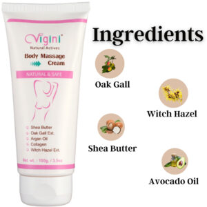 product-grid-gallery-item Vigini Breast Bust Body Toning Breast Size Increase Full 36 Firming Women's Oil Cream Women Anti-Aging Sagging 100g | Mineral Oil Paraben free No Added Color Fragrance Hypoallergenic