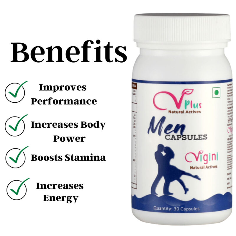 Vigini Long Lasting Stamina Power Testosterone Performance Booster Capsules Men - Image 3