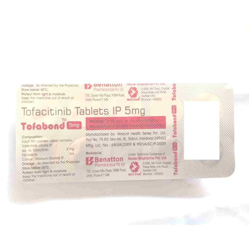 Tofabond 5 Tablets,Tofacitinib 5