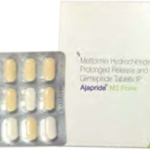 AJAPRIDE M2 FORTE SR TAB 2/1000MG,15’S
