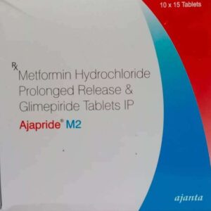 Ajapride M2 Sr Tablet 2/500MG,15’S