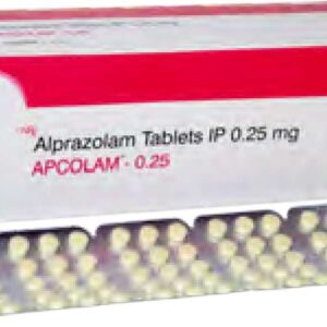 APCOLAM TAB 0.25MG,15