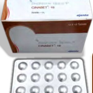 Cinabet Tablet 16mg, 15’s