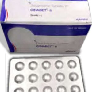CINABET TAB 8MG,15’S