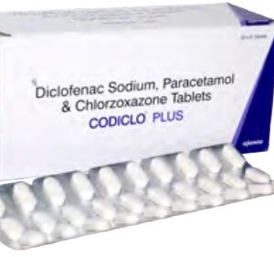 CODICLO PLUS TAB 50/250/325MG,6