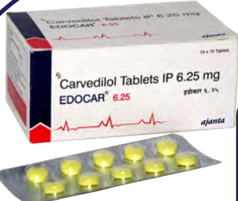 EDOCAR TAB 6.25MG,10’S