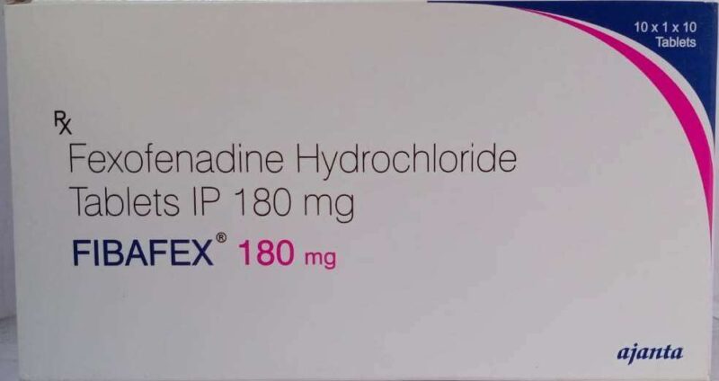 Fexofenadine 180mg Tablet