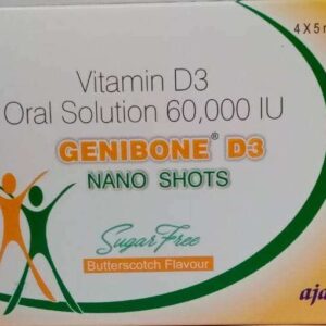 GENIBONE-D3 NANO SHOTS SYRUP,5ML