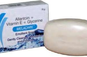MELACARE EMOLLIENT SOAP,1’S