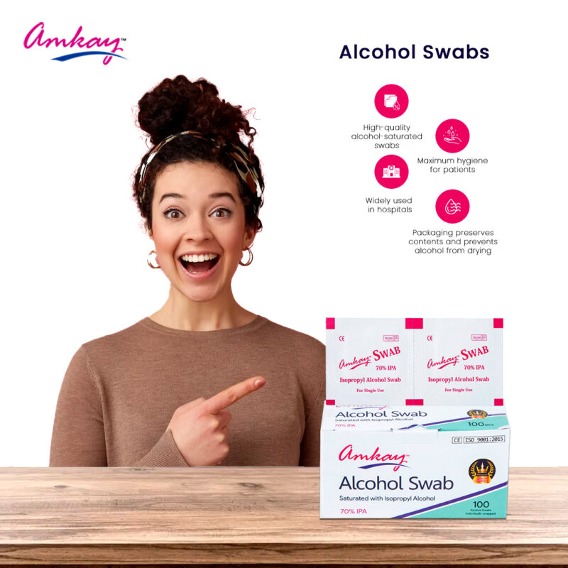 Amkay Disposable Alcohol Swab