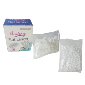 product-grid-gallery-item Amkay Product's Flat Blood Lancet 100 Pieces