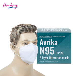 product-grid-gallery-item AMKAY N95 Face Mask For Men & Women With 5 Layers - 25 Pcs