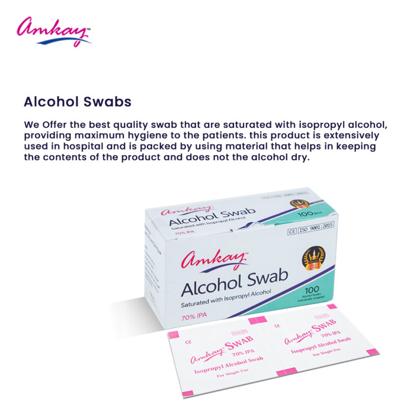 Amkay Disposable Alcohol Swab